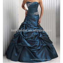 2015 hot sale puffy turquoise masquerade ball prom dresses